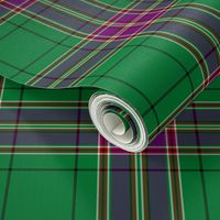 MacFarlane hunting tartan c.1930, 6", purple stripe