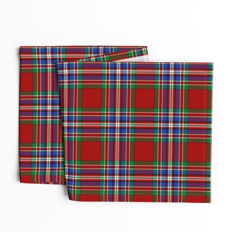 MacFarlane red tartan #2, 6" 