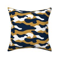 Blue and gold Team color camouflage 