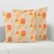 Objects on linen 1a, a mid century modern by Su_G_©SuSchaefer