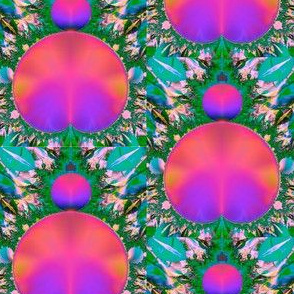 Psychedelic Fractal Garden