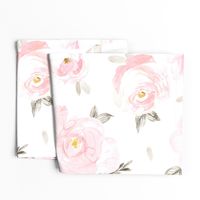 blush floral gray