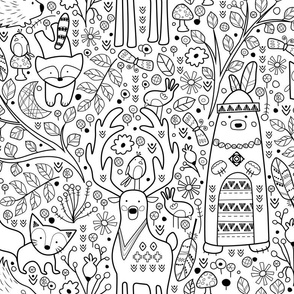 Tapet Fabric, Wallpaper and Home Decor | Spoonflower