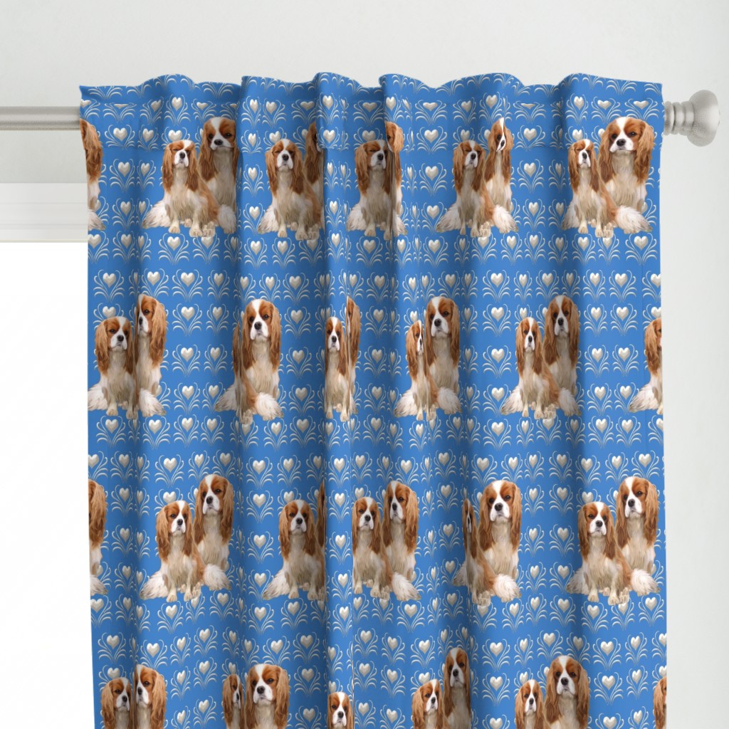 Cavalier King Charles Spaniel Fabric