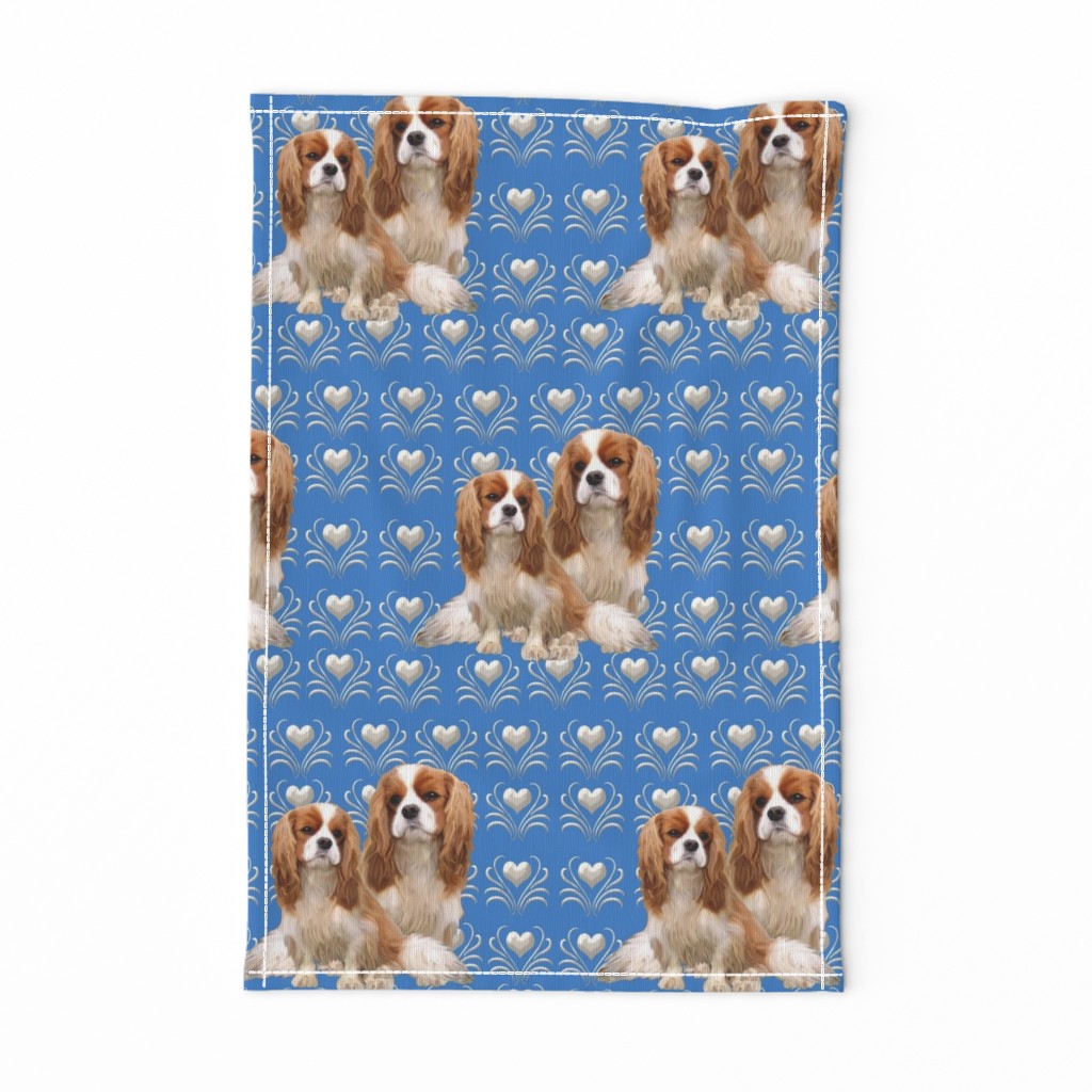 Cavalier King Charles Spaniel Fabric