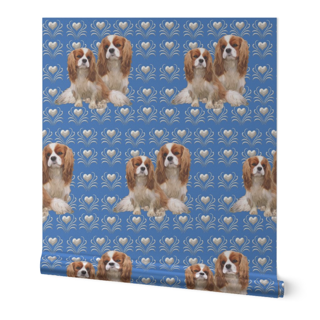 Cavalier King Charles Spaniel Fabric