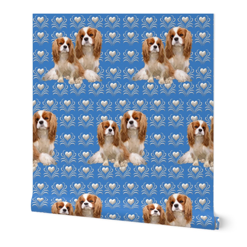 Cavalier King Charles Spaniel Fabric