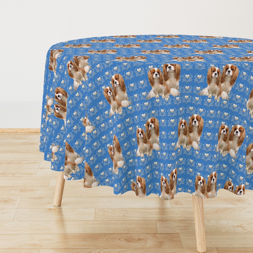 Cavalier King Charles Spaniel Fabric