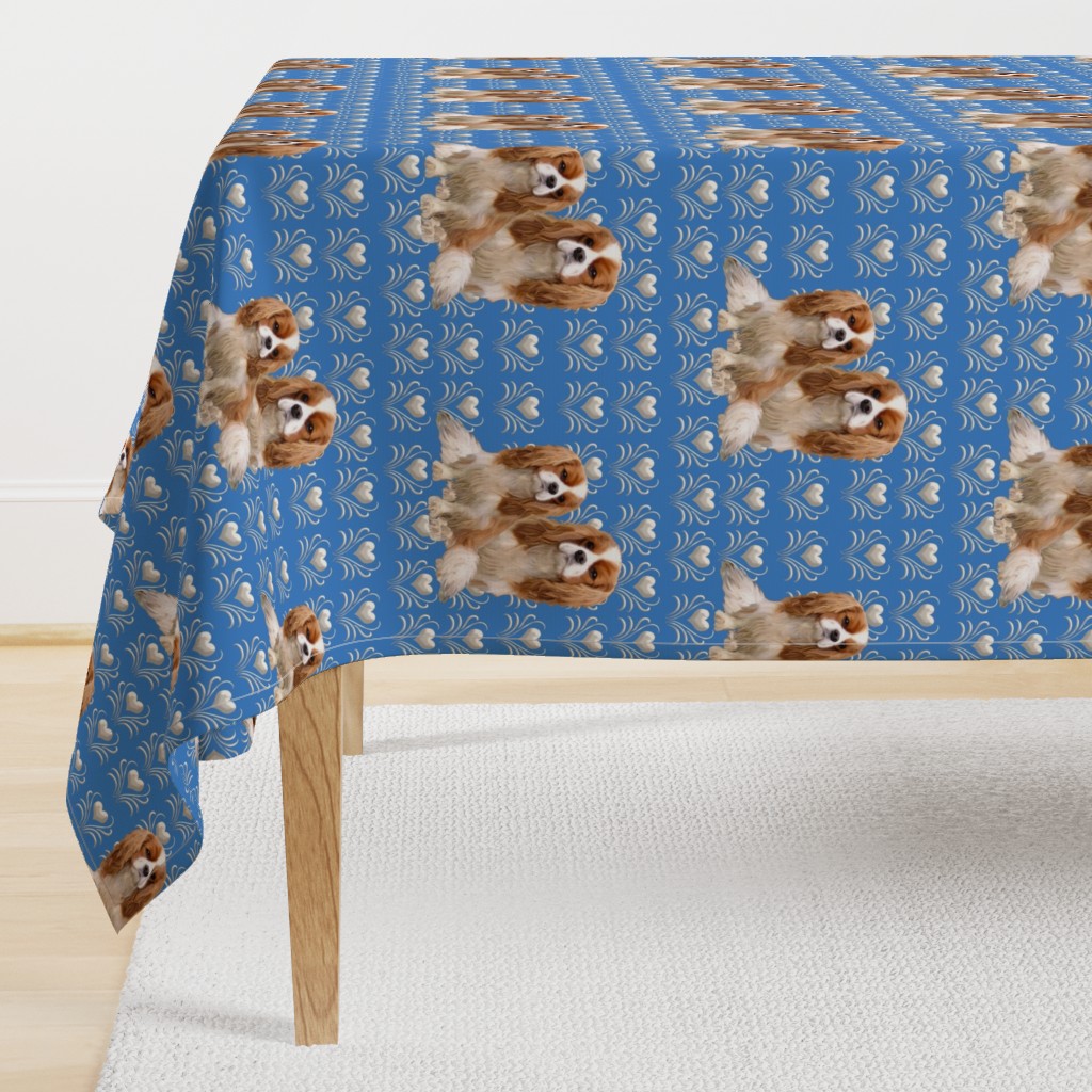 Cavalier King Charles Spaniel Fabric