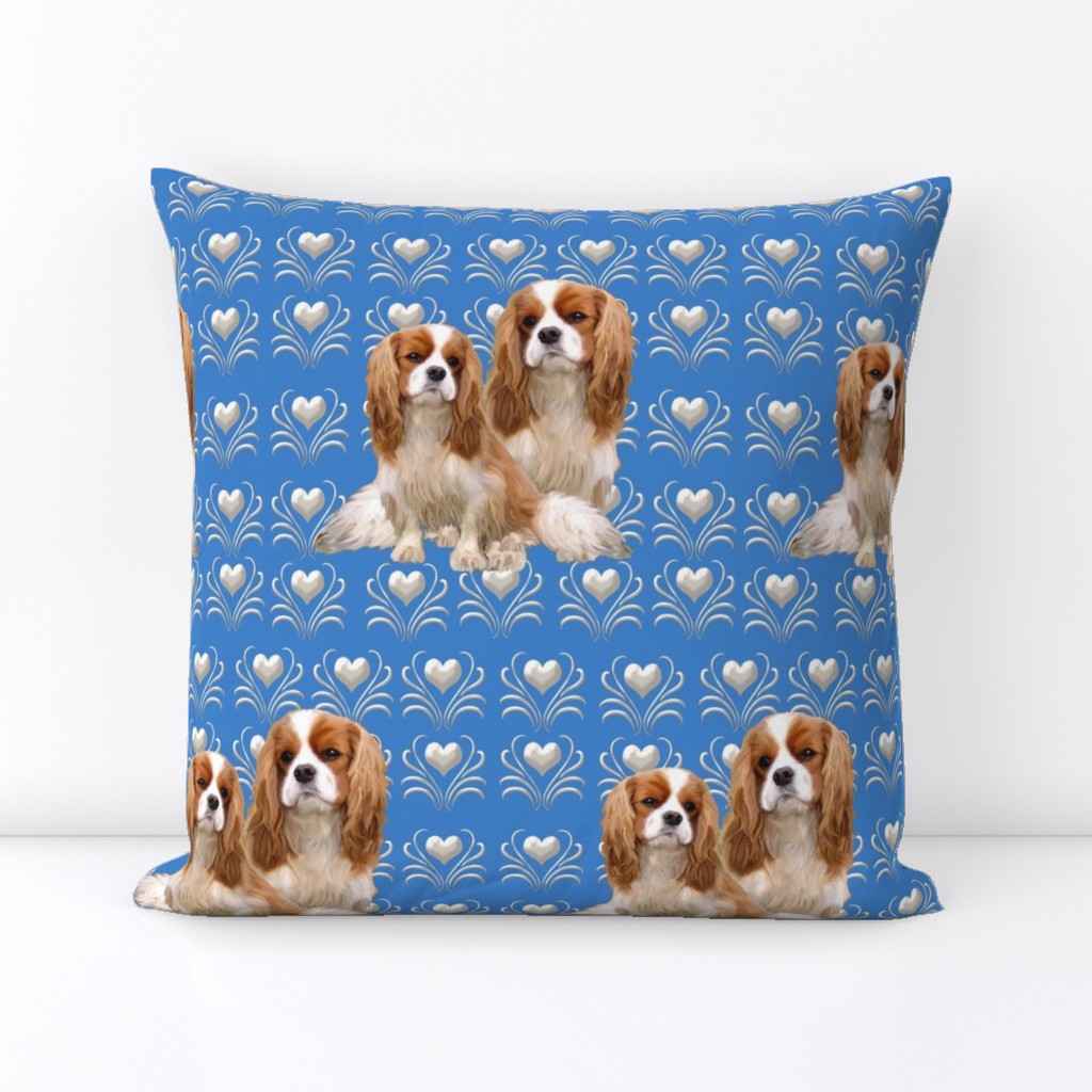 Cavalier King Charles Spaniel Fabric