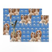 Cavalier King Charles Spaniel Fabric