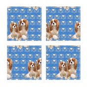 Cavalier King Charles Spaniel Fabric