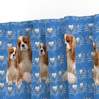 Cavalier King Charles Spaniel Fabric