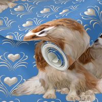 Cavalier King Charles Spaniel Fabric