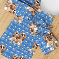 Cavalier King Charles Spaniel Fabric