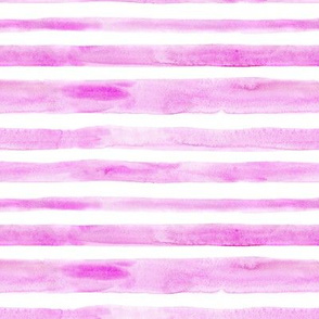 Pink watercolor stripes