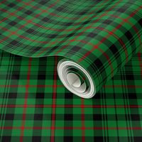 Moncrieffe tartan, green/black, 6"