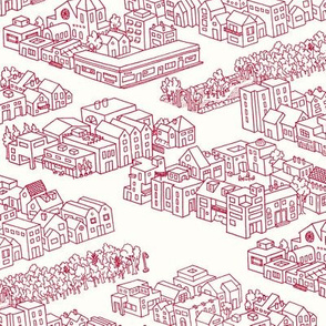City Neighborhoods - Red