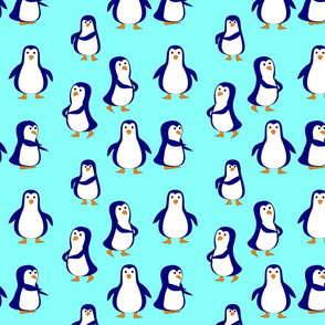 penguin blue