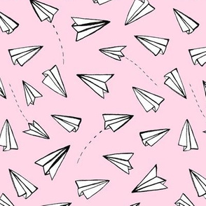 Paper Planes on Pink