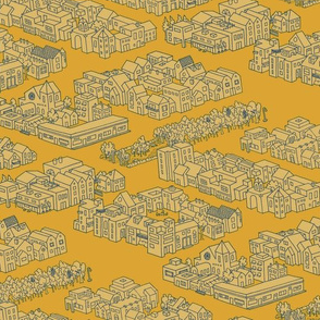 City Neighborhoods - Mustard