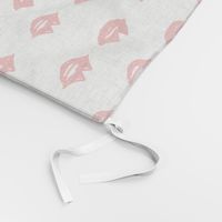 lips // valentines day fabric cute love themes pattern red lipstick red