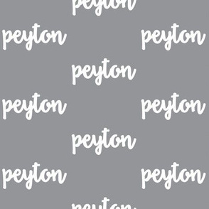 Peyton - Grey