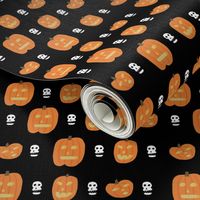 pumpkin skull pattern