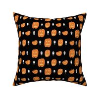 pumpkin skull pattern