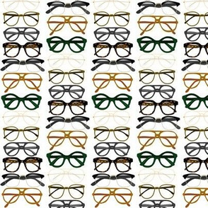 Eyeglasses on White