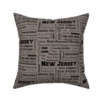 New Jersey cities,  taupe