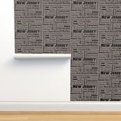 New Jersey cities,  taupe