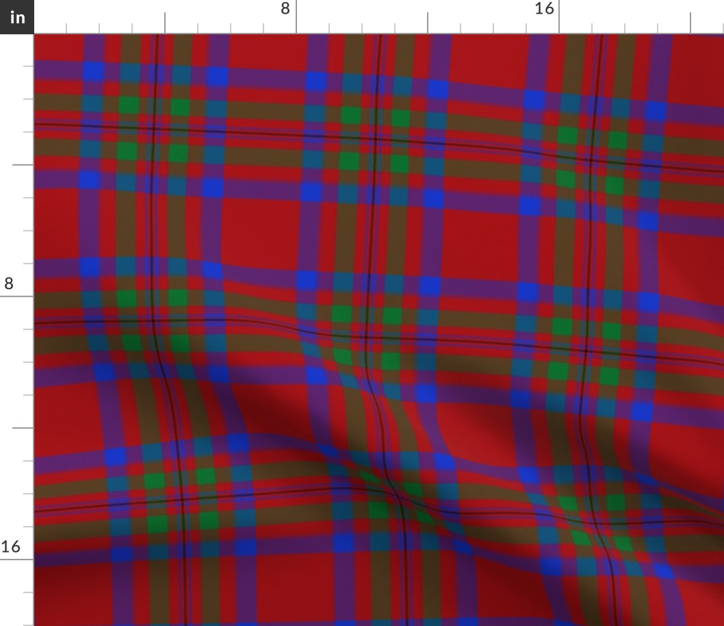 Moffat district tartan, 6"