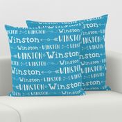 Boys Personalized Name Fabric // Stars and Arrows - Winston