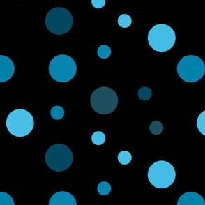 Linear Blue - Dots