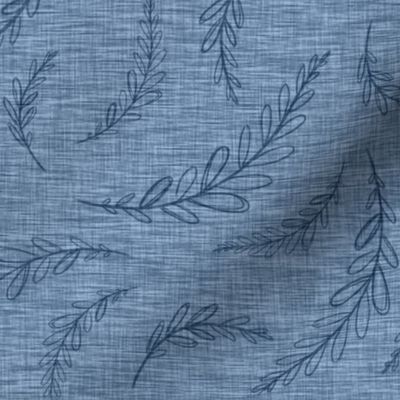 Laurel Linen- dark blue