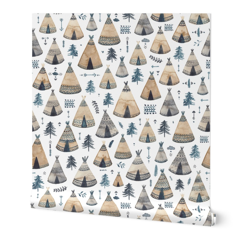 Woodland Native Tepees