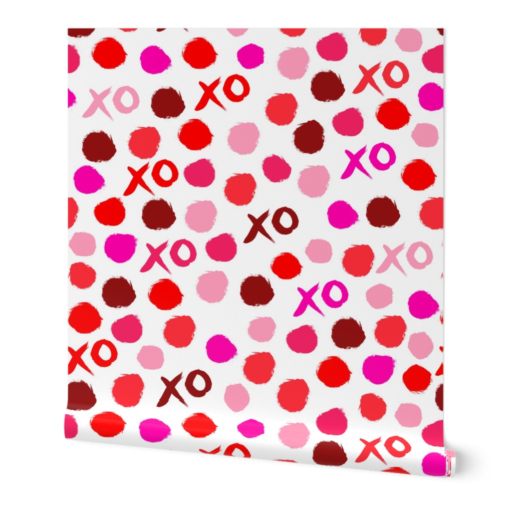 xoxo // lipstick colors heart love valentines red pink 