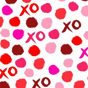 xoxo // lipstick colors heart love valentines red pink 