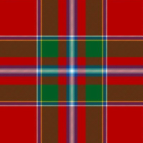 Perthshire / Drummond of Perth tartan, c.1831, 6"