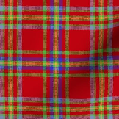 West Virginia old shawl tartan, 6"