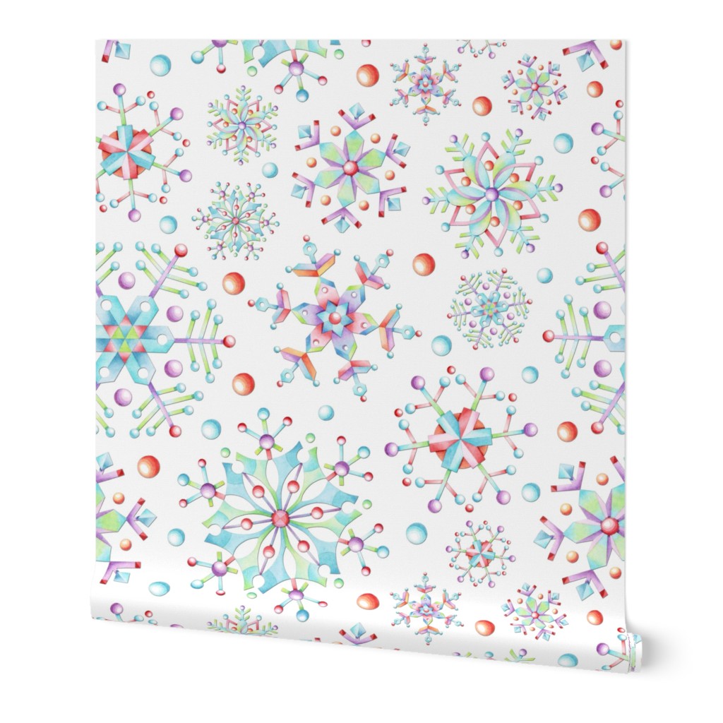 Prismatic Snowflakes