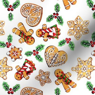 Gingerbread Men, Women, Stars and Hearts