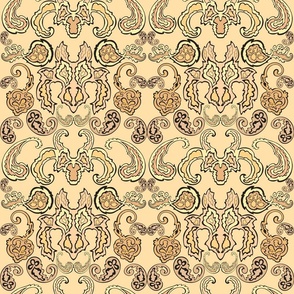 Decorative paisley