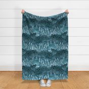 Moonlight Story (Teal) / Large Scale