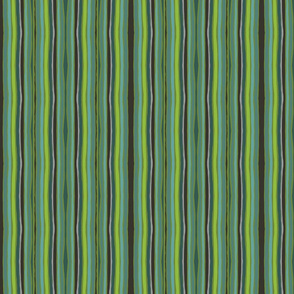 Primitive Stripes-How Green the Forest Palette