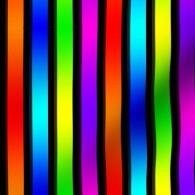 Rainbow Gradient Stripes