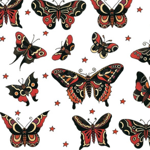 Butterfly Flash Tattoos