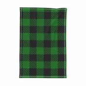 Buffalo Plaid Green & Black