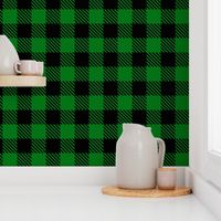 Buffalo Plaid Green & Black